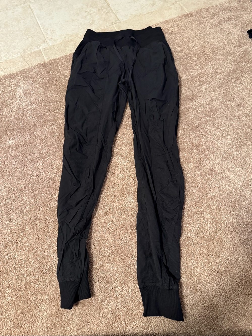 lululemon athletica Black dance studio Jogger Pants